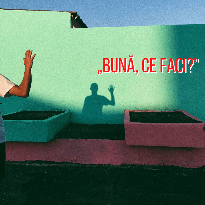 bună ce faci?