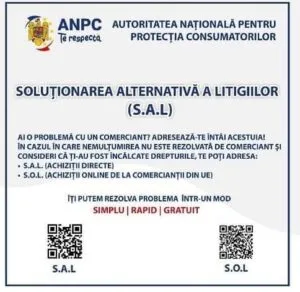 Soluționarea alternativă a litigiilor — ANPC